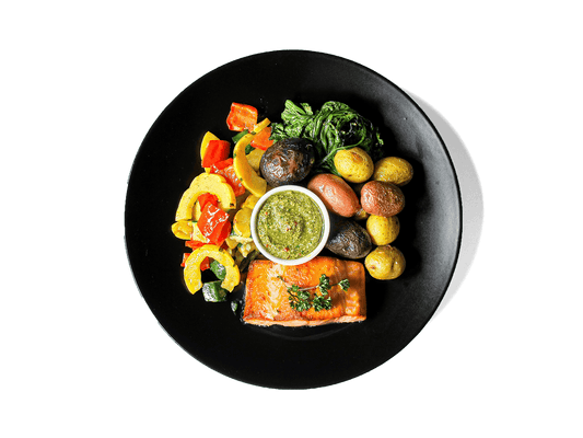 Wild King Salmon Plate