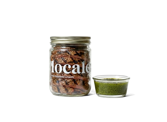 Grass-Fed Steak Jar (with sauce)