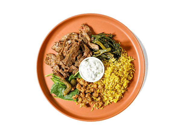 Grass Fed Steak Shawarma