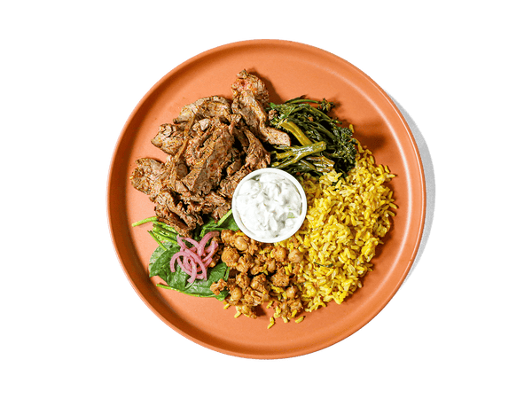 Grass Fed Steak Shawarma