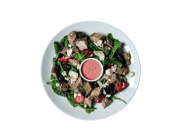 Berry Organic Grass-Fed Steak Salad