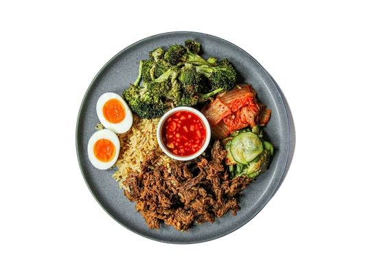 SMALL - Korean Grass Fed Short Rib and Kimchi Bowl